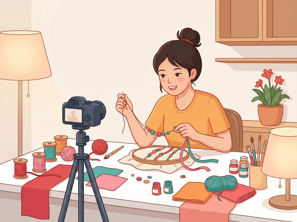 红桃视频-手工DIY视频教程，红桃视频废旧材料变身精美装饰品 - www.mzckjl6.cn